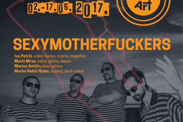 Velika završnica KvartArta donosi koncert Sexymotherfuckersa!