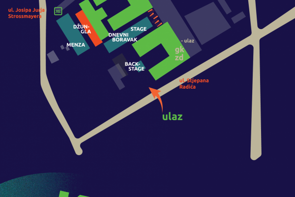 Mapa s lokacijama