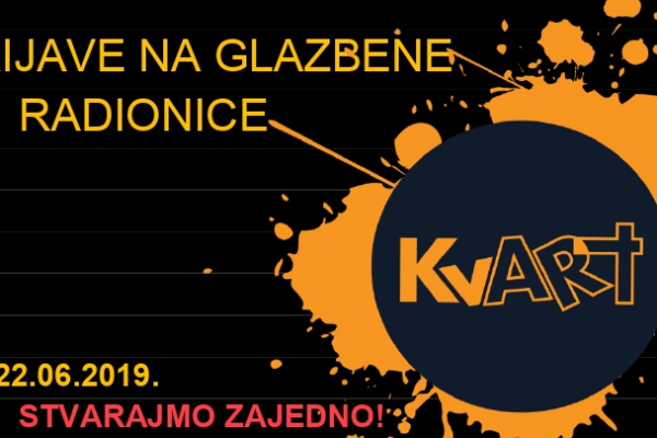 Prijave na glazbene radionice!